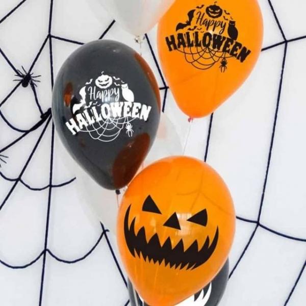 할로윈풍선 2종 5개 행사풍선 풍선데코 데코풍선