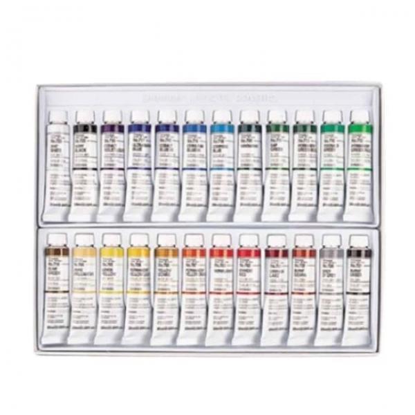 유화물감 세트 24색 20ml 색칠물감 미술물감 전문가용물감
