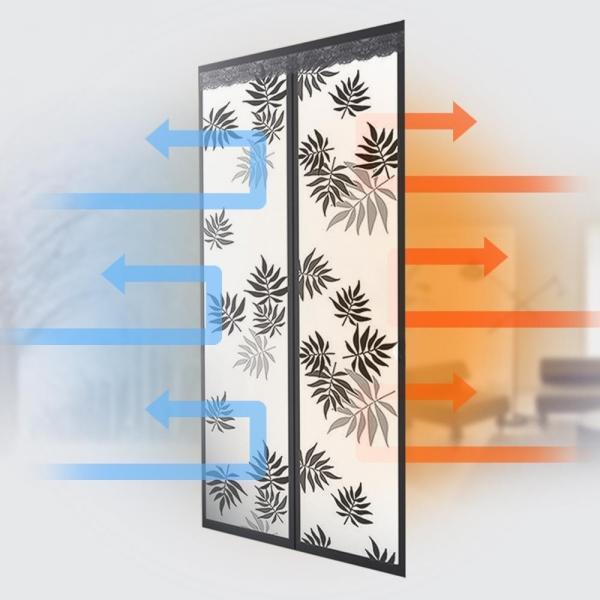 자석 비닐 방풍문 우풍 외풍 차단 방한 커튼 바람막이