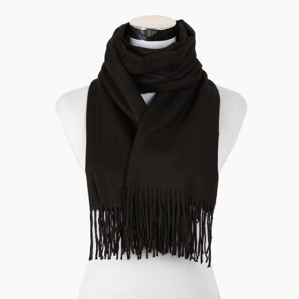 베이직 머플러(블랙) 패션 겨울목도리