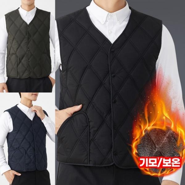 맨스옴므패딩융기모조끼 패딩조끼 방한조끼 남자조끼