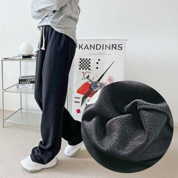 기모 루즈핏 밴딩 트레이닝팬츠 따뜻 데일리 꾸안꾸룩