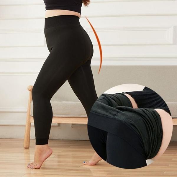 카이나 빅사이즈 하이웨스트 기모 보정 레깅스