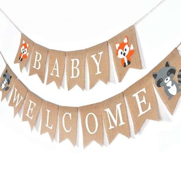 웰컴 베이비 가랜드 홈파티가랜드 파티가랜드 파티용품