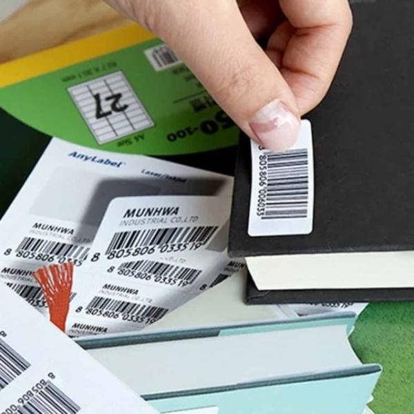 바코드라벨 27칸100매 바코드라벨지 스티커라벨지 라벨인쇄