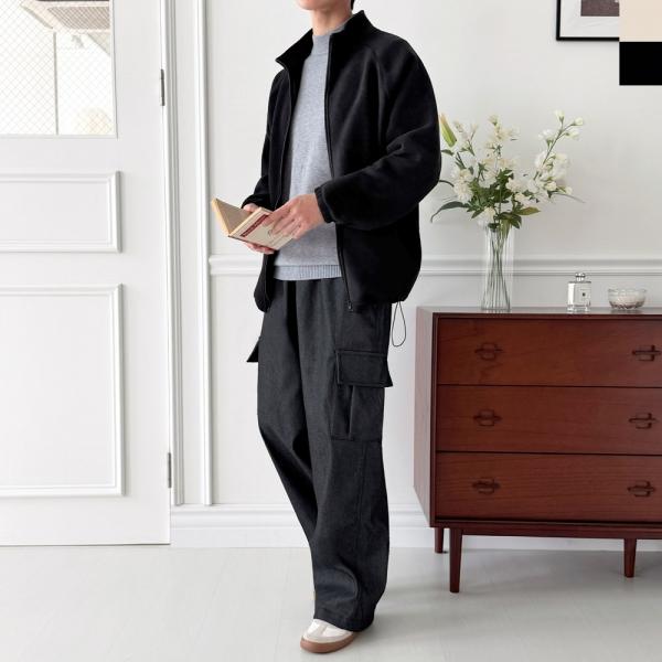 GBB FW1052M 남여공용 겨울 플리스 집업 자켓