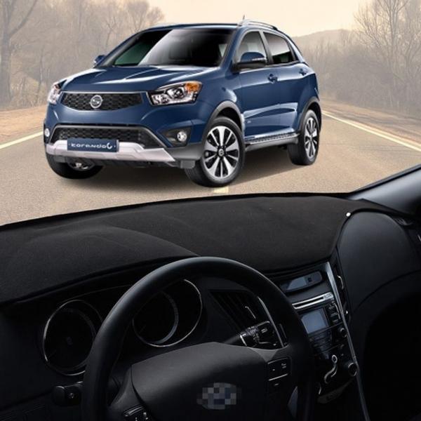 뉴코란도C 뉴스타일 대시보드커버 대쉬보드커버 논슬립 썬매트 미끄럼방지 햇빛가리개 몰딩 새차 선물