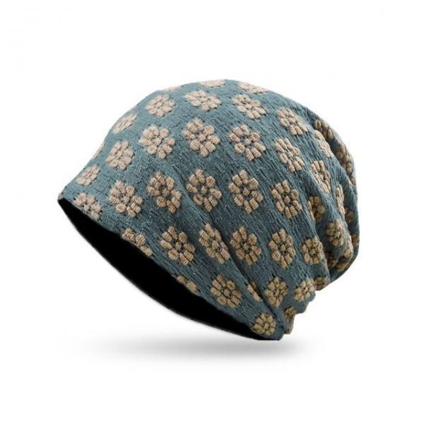 데일리 플라워 항암 두건 비니