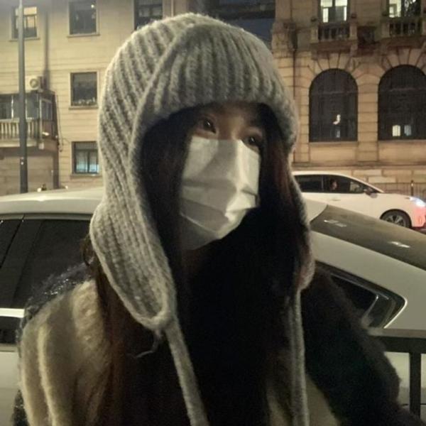 포근한 겨울용 니트 비니 모자