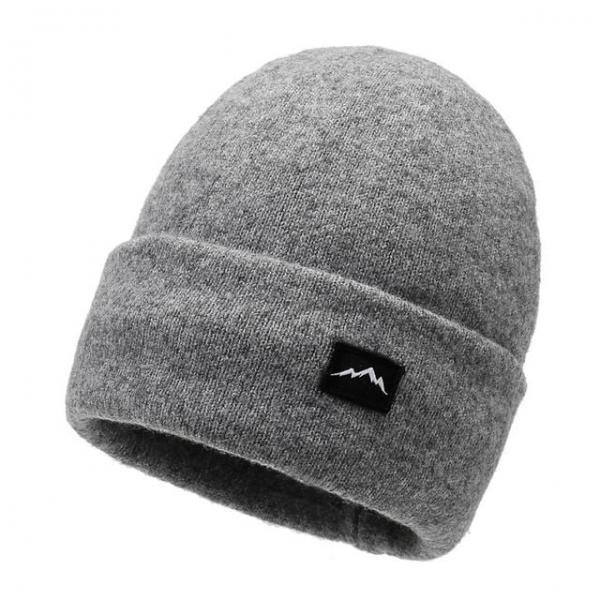 기모 안감 보온력 좋은 겨울 숏 니트 모자