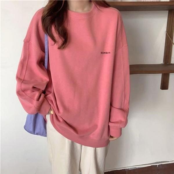 디자인 여성 데일리 오버핏 맨투맨 카디건 롱 니트 가디건