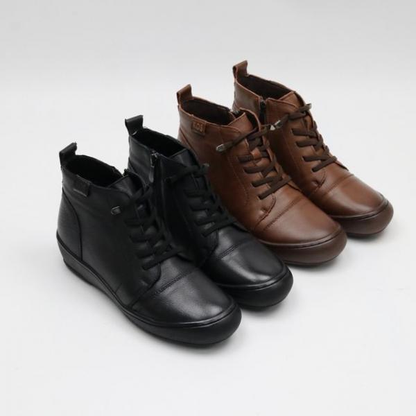 WZ502 라모 여자 방한 앵클부츠 기모안감 겨울 신발