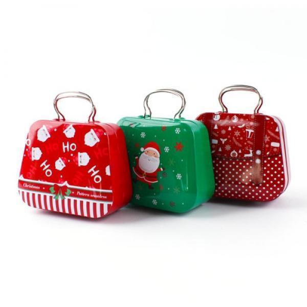 126C] 3000 크리스마스 핸드백 틴케이스 (6개세트)