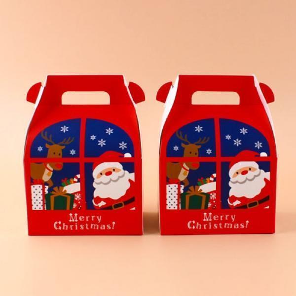 228B]  메리 크리스마스 종이 포장 상자 (30개세트)
