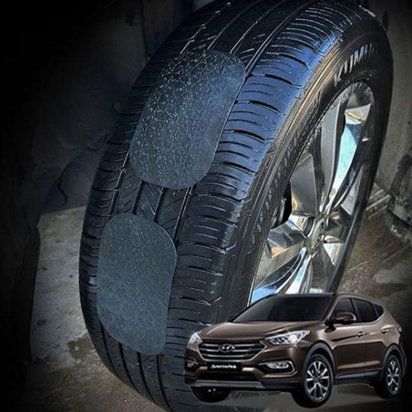 싼타페DM 붙이는 스노우체인 스노우패치