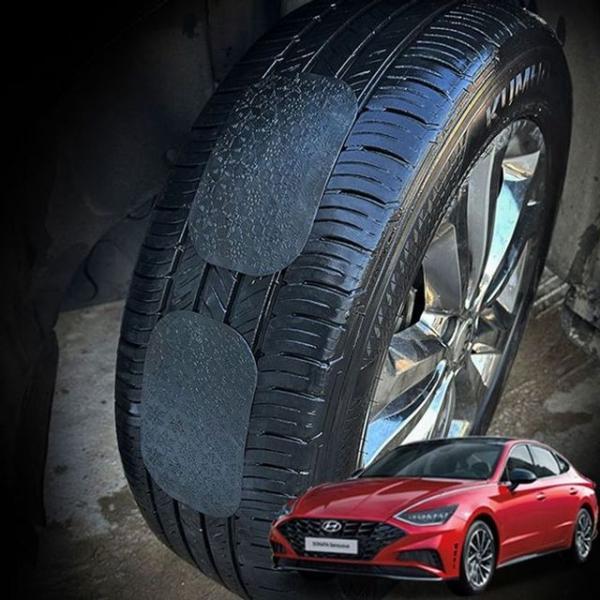 쏘나타 N라인 붙이는 스노우체인 스노우패치