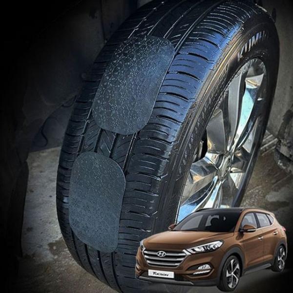 투싼 붙이는 스노우체인 스노우패치