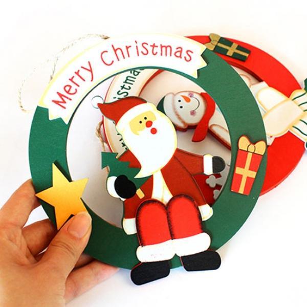 E10] 2000 크리스마스 우드장식[벌크] (5개세트)