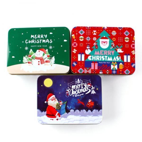 D08] 2000 크리스마스 직사각 캔파우치 (8개세트)