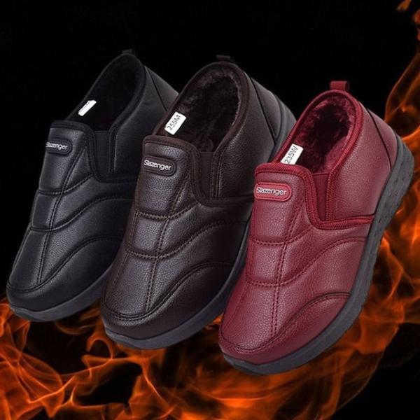 남성 여성 방한슬립온 다용도 방한화 퍼안감 겨울 털신