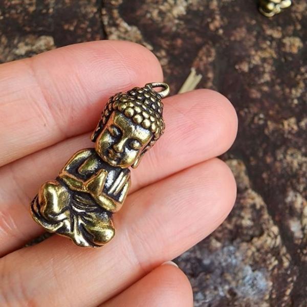 불교 굿즈 황동 석가모니 팬던트