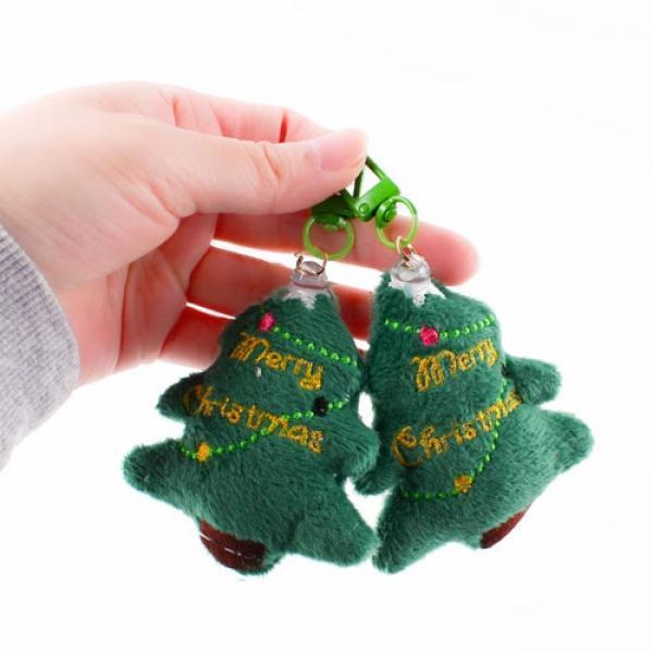 A] 1500 크리스마스 트리 키링 (12개세트)