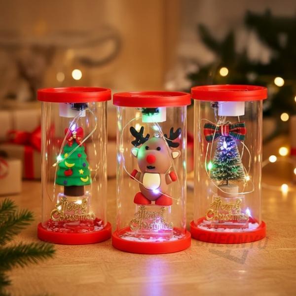 크리스마스 LED 데코 오너먼트 (랜덤발송)