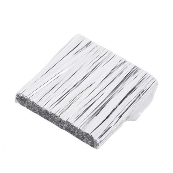 10cm 은색 포장용 빵끈(800개) G