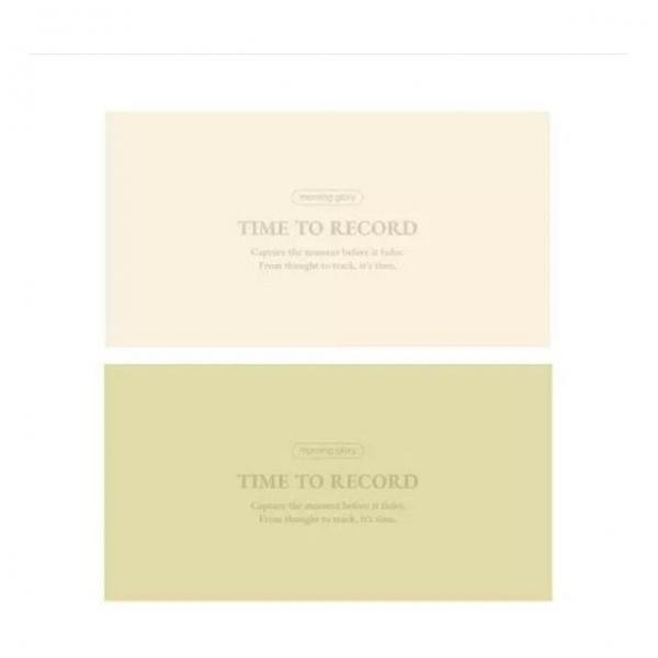 월간스케쥴러 가로형 심플 연간플래너 모닝글로리