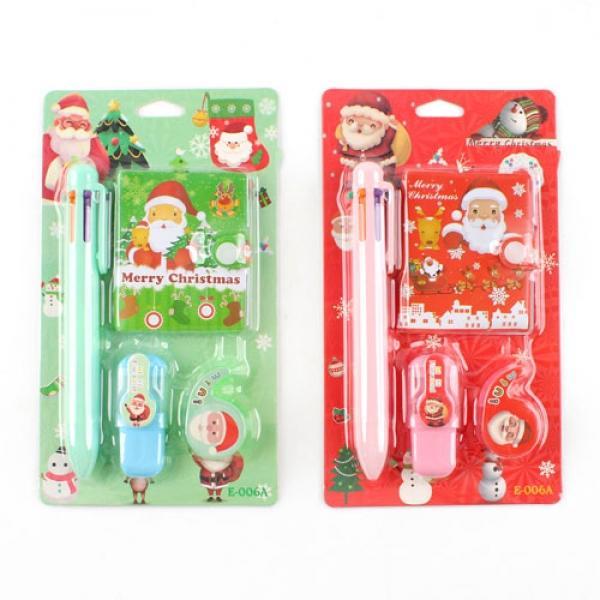 126B] 4000 크리스마스 다이어리 문구 세트 (10개세트)