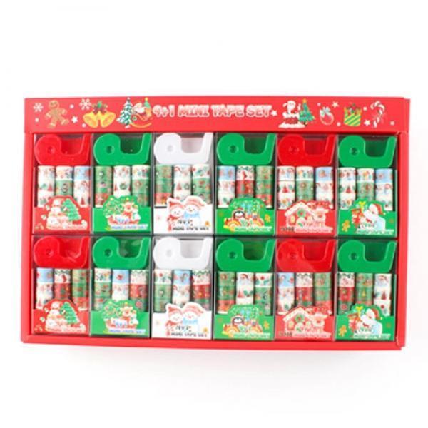 125A] 2500 크리스마스 디스펜서 & 데코테이프 (12개세트)