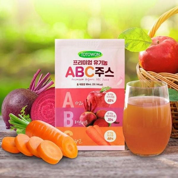 뉴 프리미엄 유기농 ABC주스 80mL x 30포