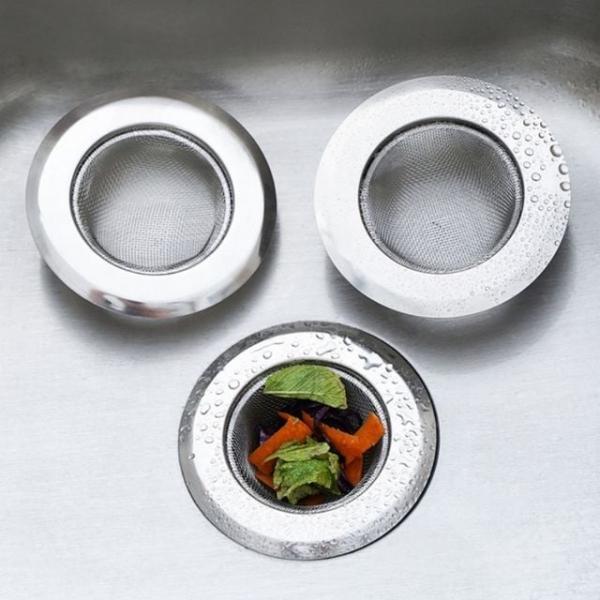 음식물 필터 메쉬 스텐망 3개입 소형 싱크대용