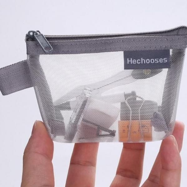 메쉬 미니파우치 망사 소지품 주머니 이너백