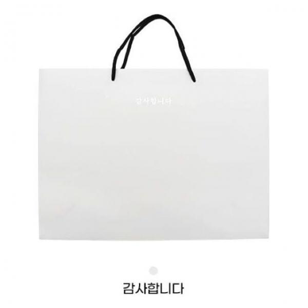 2500 감사합니다 문구쇼핑백 대형 378x120x290mm
