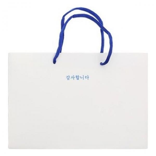 1500 감사합니다 문구쇼핑백 소형 250x90x170mm