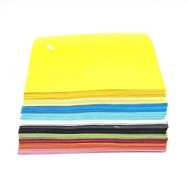 큰색종이 공예 한지 색한지 30cm 재단 10칼라 120매