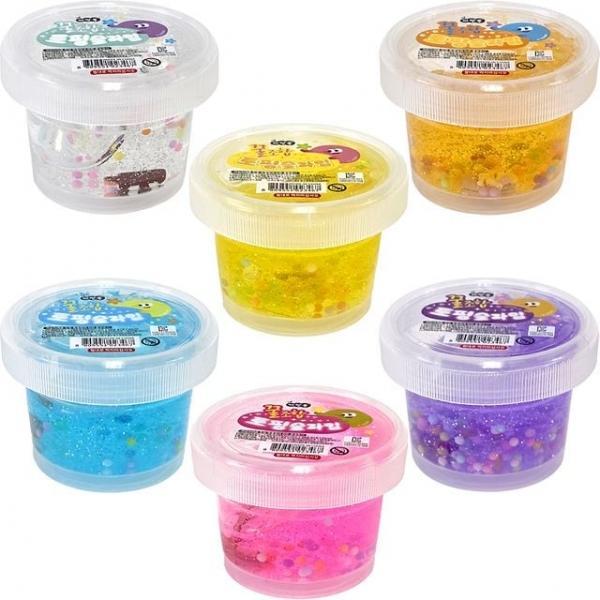 꿀조합 토핑 슬라임 액체괴물 촉감놀이 (12개)