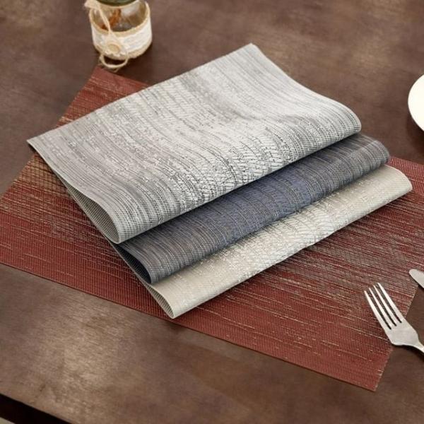 테이블 매트 4p 식탁 데스크 티코스터 책상 깔판 패드