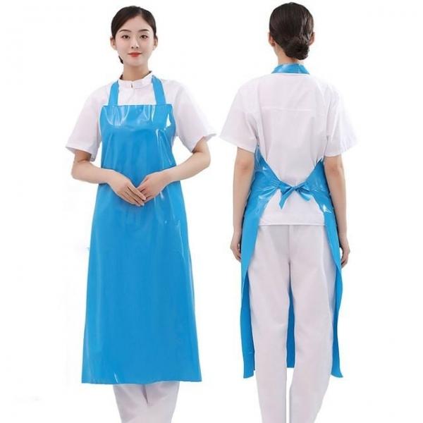 TPU 방수 앞치마 주방 식당 업소 작업 오염방지 롱앞치마