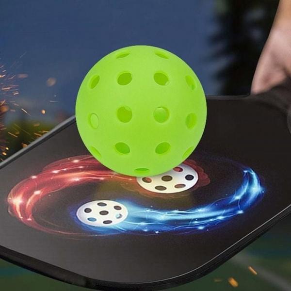 연습피클볼 동호회 연습 취미용 눈에띄는색상 폴리머공 1p