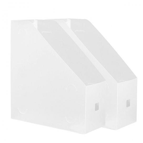 학교화일박스 교구 학교 지저분한책상 수납편의 문서보관상자 2개입