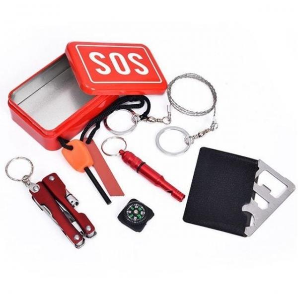 응급재난용품 야생 응급 알찬구성 작은부피 서바이벌키트 6종