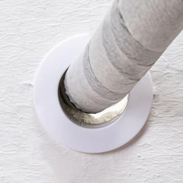 몰딩에어컨마개 마감 몰딩 탈부착 변형방지 에어컨연결구캡 7cm