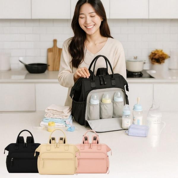 대용량 기저귀가방 아기엄마 육아템 보냉보온 수납백
