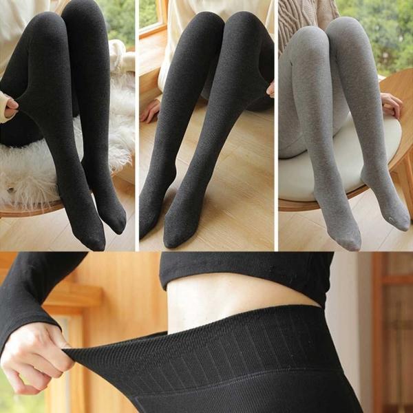 여자 룩 팬티 겨울 데일리 따뜻한 기모 타이즈 스타킹