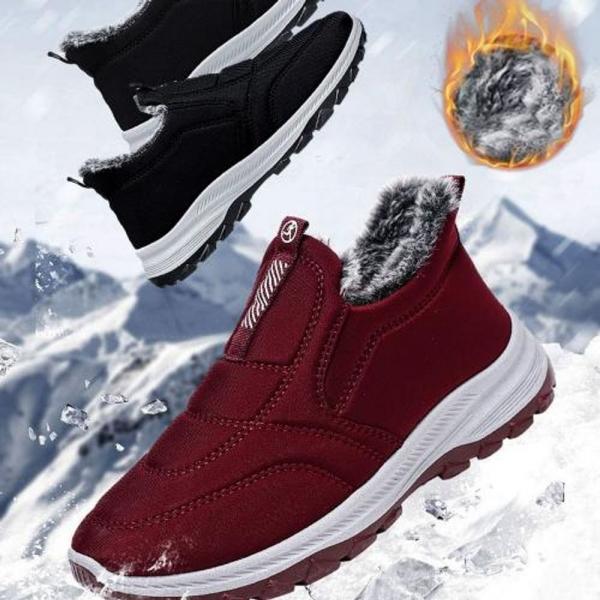 GM 패딩 방한화 남성 여성 보온 털신발 패딩슈즈