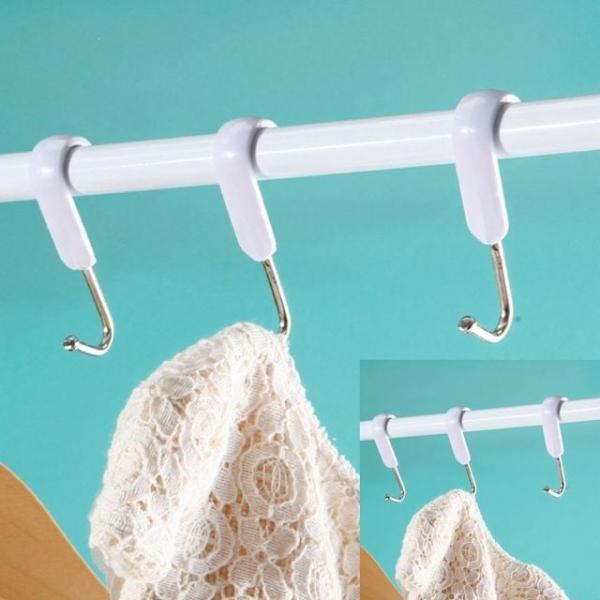 회전 압축봉 후크 S고리 7p 스텐회전봉걸이 주방도구걸이