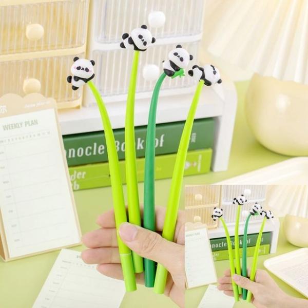 팬더 캐릭터 볼펜 2컬러 동물볼펜 오픈선물