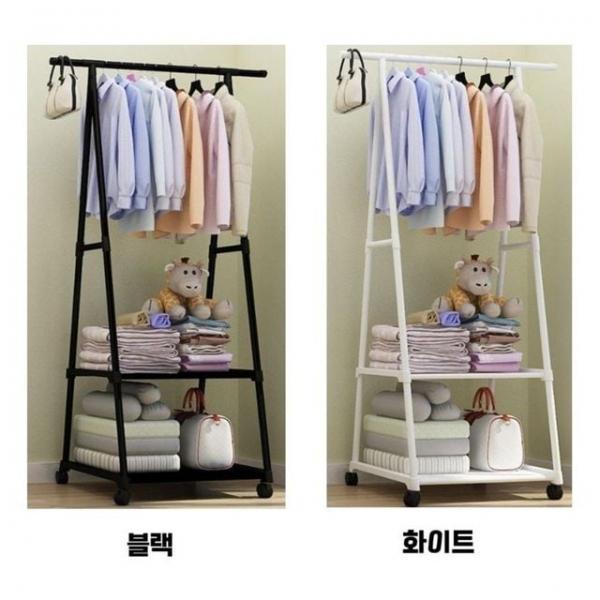 이동식 행거 스탠드 틈새 옷걸이행거 수납행거 원룸